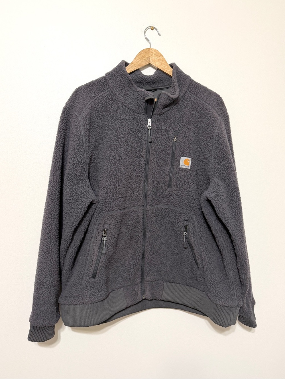 Carhartt High-Pile Sherpa Fleece Full Zip Jacket Size XXL 20